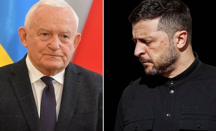 Leszek Miller i Wołodymyr Zełenski