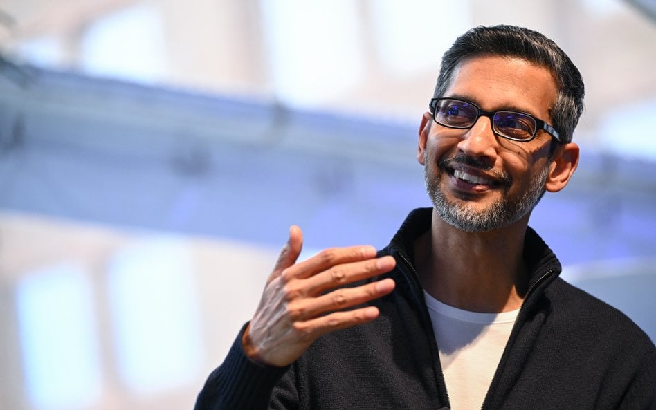 Szef Google Sundar Pichai liczy na wzmocnienie pozycji koncernu na rynku smartfonów