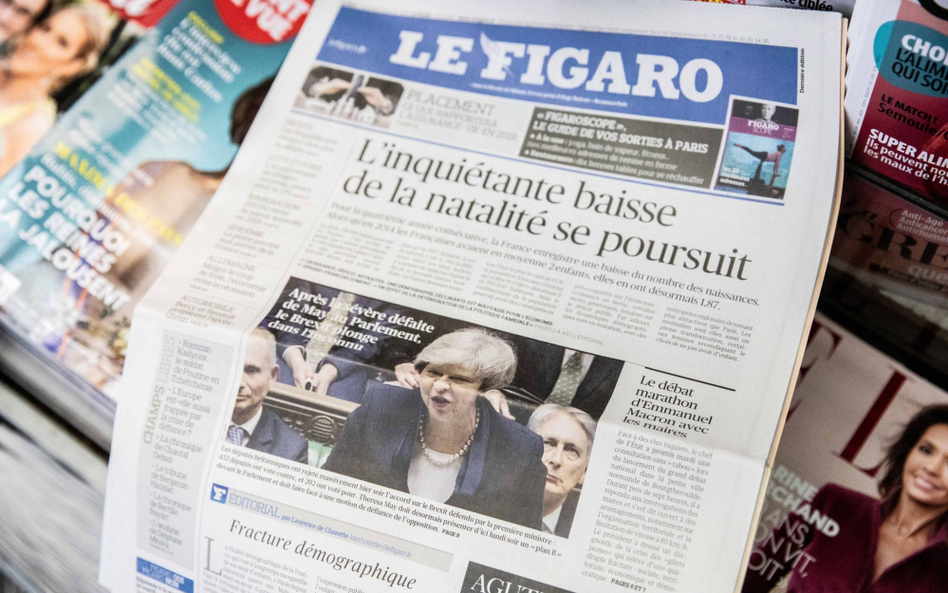 Dassault nie zamierza sprzedawać „Le Figaro”