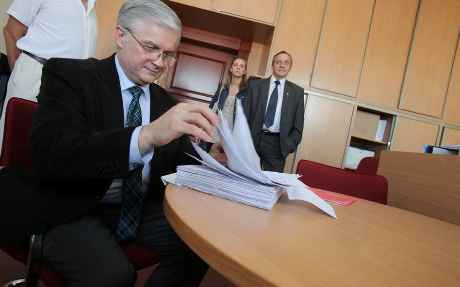 Wypadek byłego premiera Włodzimierza Cimoszewicza