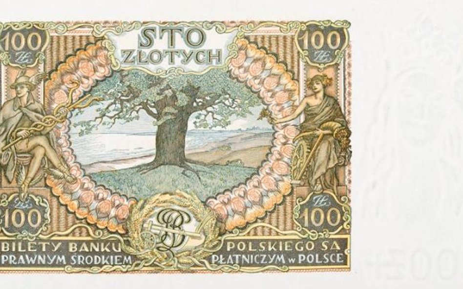 Banknot Banku Polskiego z 1924 r.