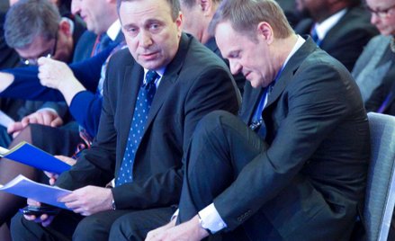 Grzegorz Schetyna i Donald Tusk
