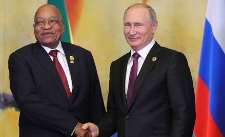 Jacob Zuma i Władimir Putin (zdjęcie z 2017 roku)
