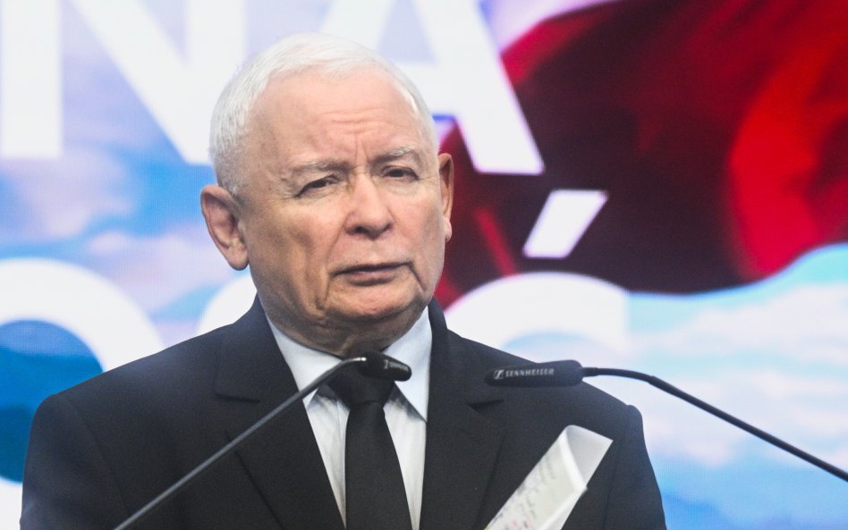 Prezes PiS Jarosław Kaczyński