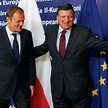 Premier Donald Tusk (z lewej) z szefem KE Jose Barroso