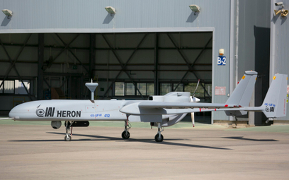 Prototyp bezzałogowca IAI Heron II. Fot./IAI.
