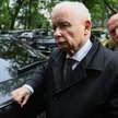 Prezes Prawa i Sprawiedliwości Jarosław Kaczyński w drodze na przesłuchanie ws. dwóch wież