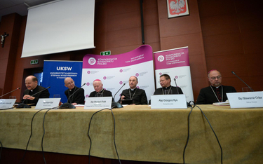 Konferencja prasowa podsumowująca zakończone 394. Zebranie Plenarne Konferencji Episkopatu Polski