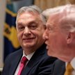 Viktor Orbán w czasie rozmowy z Donaldem Trumpem w Waszyngtonie