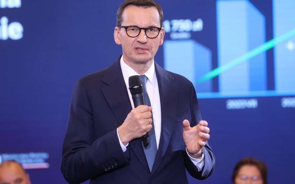 Premier Mateusz Morawiecki