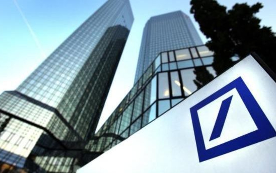 Deutsche Bank przeprasza w niemieckiej prasie za fatalne wyniki