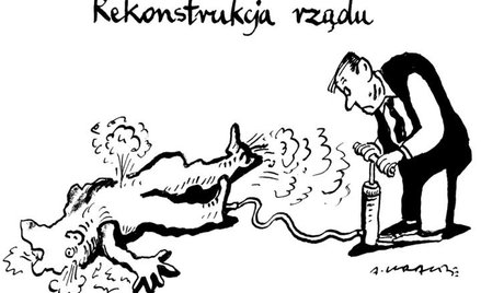 Komentarz rysunkowy. Rekonstrukcja rządu