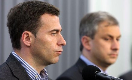 Wojciech Olejniczak (z lewej) i Grzegorz Napieralski