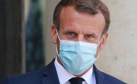 Prezydent Francji Emmanuel Macron