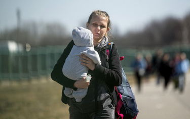Ponad połowa dzieci na Ukrainie została przesiedlona