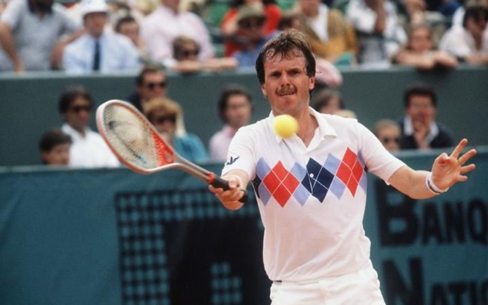 Wojciech Fibak ma na koncie m.in. ćwierćfinały turnieju Roland Garros