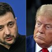 Wołodymyr Zełenski i Donald Trump