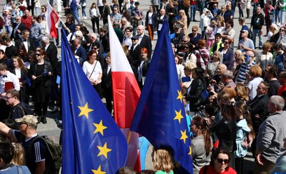 Obchody rocznicy wejścia Polski do UE w Krakowie