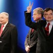 Od lewej Jarosław Kaczyński, Zbigniew Wassermann i Zbigniew Ziobro