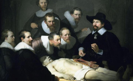 Lekcja anatomii doktora Tulpa, Rembrandt, 1632 rok