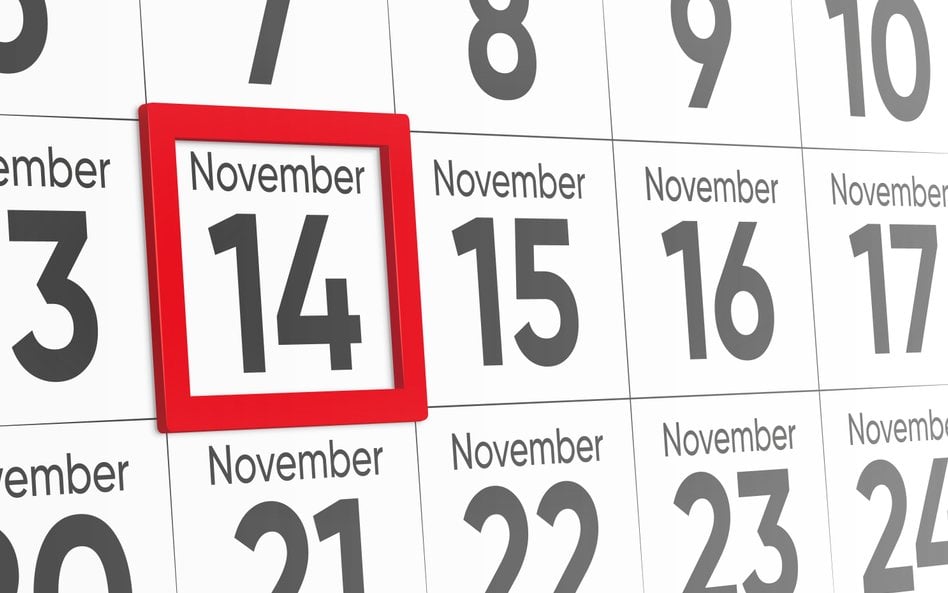 Wydarzy się dziś. Kalendarium wydarzeń na rynkach w dniu 14.11.2025
