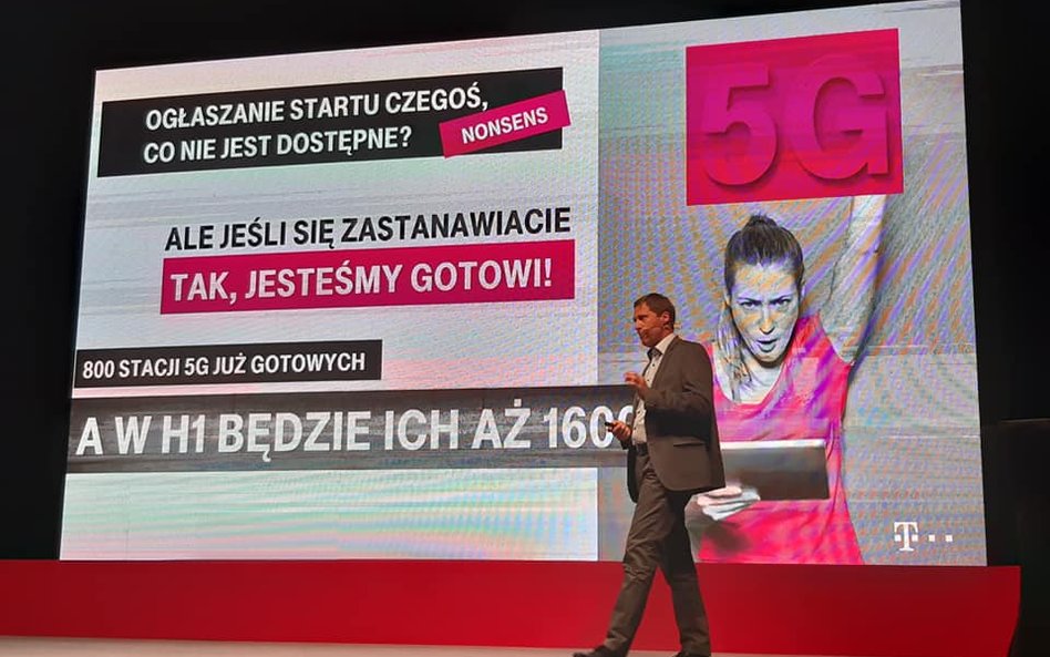 Andreas Maierhofer, prezes T-Mobile Polska o planach wobec 5G