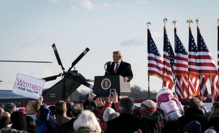 Trump żegna się z prezydenturą piosenką Franka Sinatry
