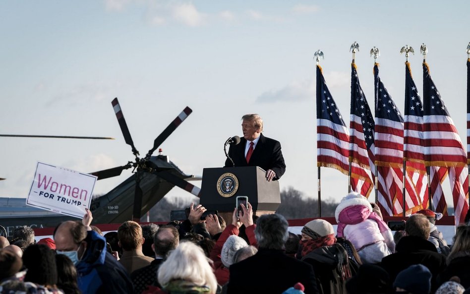 Trump żegna się z prezydenturą piosenką Franka Sinatry