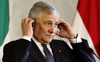 Szef włoskiego MSZ Antonio Tajani
