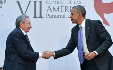 Obama spotkał się z Castro