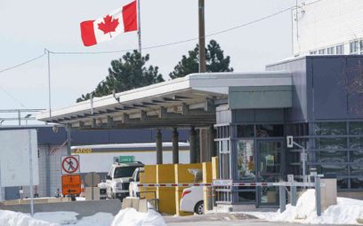 Przejście graniczne między USA a Kanadą