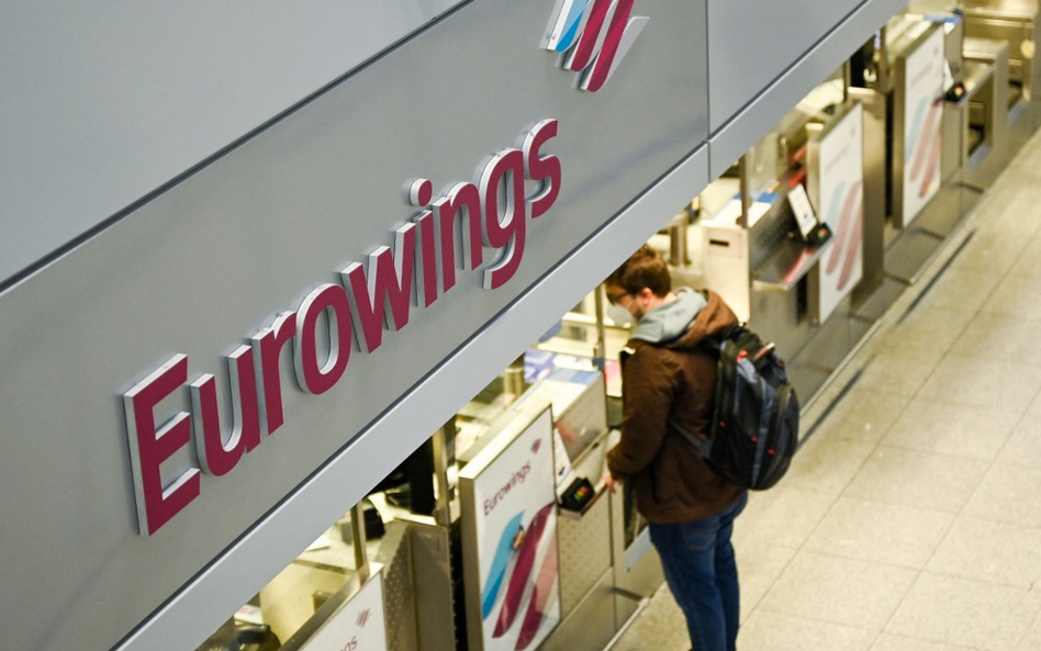 Piloci Eurowings strajkują, linia ogranicza plany rozwojowe