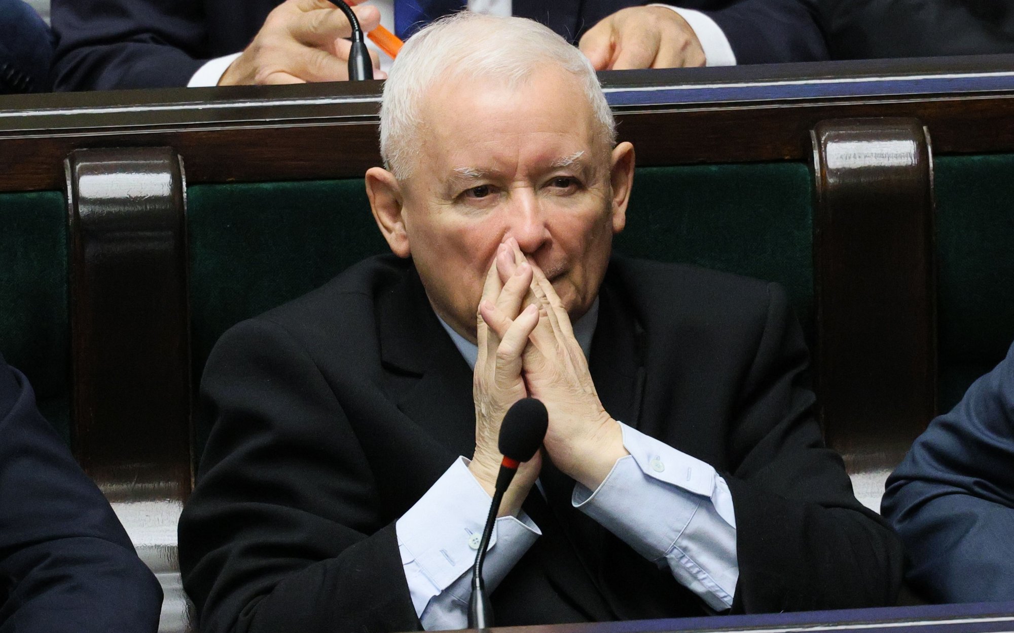 Konferencja prasowa Jarosława Kaczyńskiego