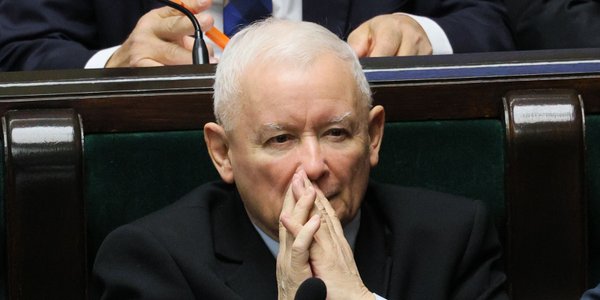 Konferencja prasowa Jarosława Kaczyńskiego