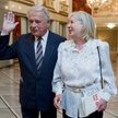 Generał Czesław Kiszczak z żoną Marią w 2009 r.