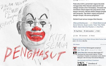Malezja: Premier clownem, artysta oskarżony