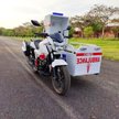 Motocyklowa karetka do walki z koronawirusem rodem z Indii