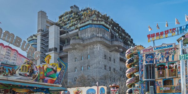 Hamburg WWII bunker transformed into a luxury hotel