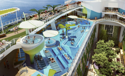 Wizualizacja "Icon of the Seas" Royal Caribbean