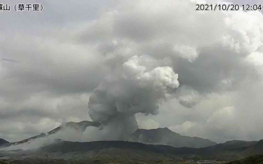Erupcja wulkanu Aso