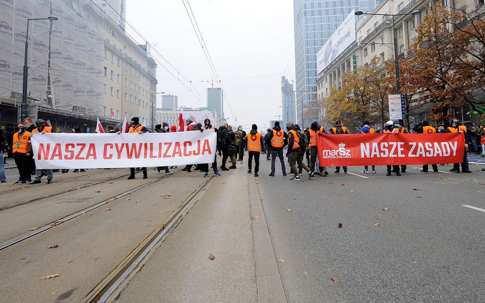 Organizatorzy Marszu Niepodległości żądają dymisji komendanta głównego policji