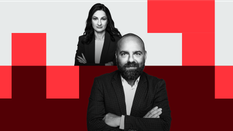 Marzena Tabor-Olszewska, redaktor prowadząca „Rzeczpospolitej” i Maciej Miłosz, dziennikarz ekonomic