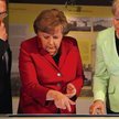 Angela Merkel i szefowa Związku Wypędzonych Erika Steinbach (rok temu, z szefem MSW)
