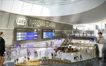 Nowy dworzec zostanie rozplanowany na trzech poziomach. Pod ziemią znajdzie się połączenie z peronam