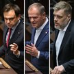 Andrzej Domański, Donald Tusk, Adrian Zandberg