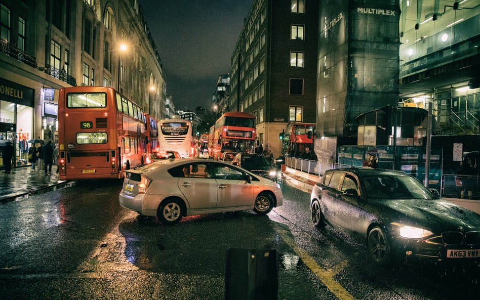 Londyn zajął pierwsze miejsce w zestawieniu najbardziej zakorkowanych miast Europy.