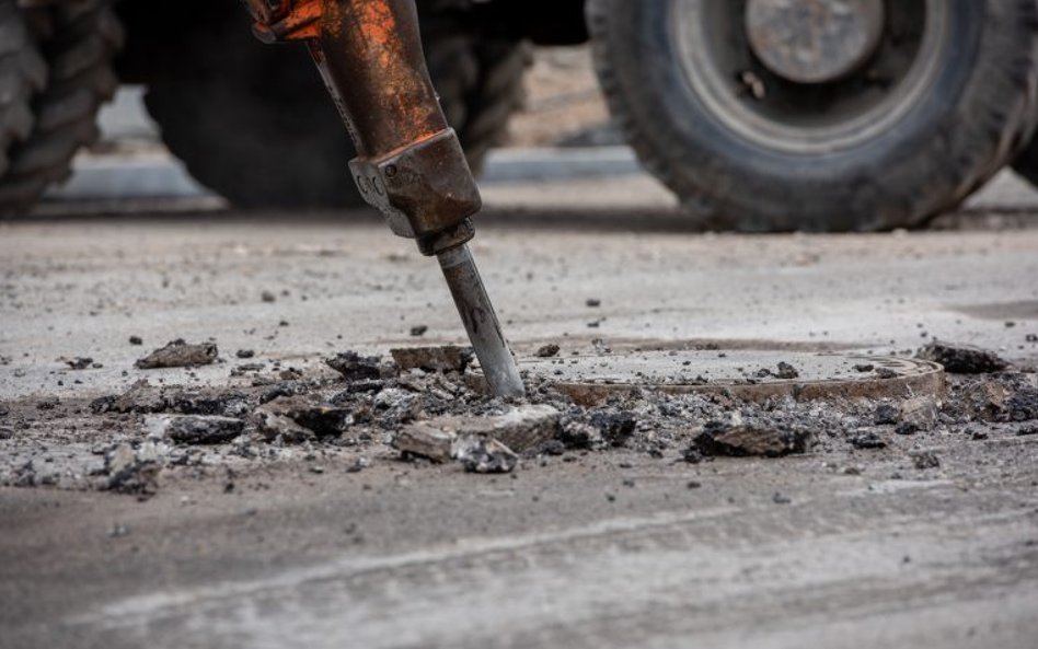 Ulica Paderewskiego w Rembertowie zamknięta od środy