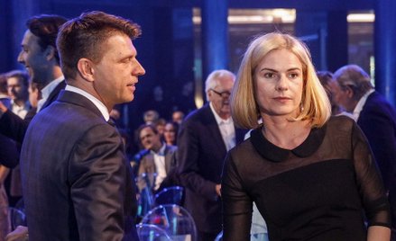 Posłowie Ryszard Petru i Joanna Schmidt z Teraz!