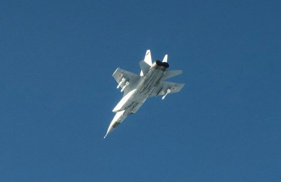 Rosyjski MiG-31 sfotografowany przez szwedzkie wojsko nad Bałtykiem