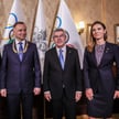 Andrzej Duda, Thomas Bach i Maja Włoszczowska